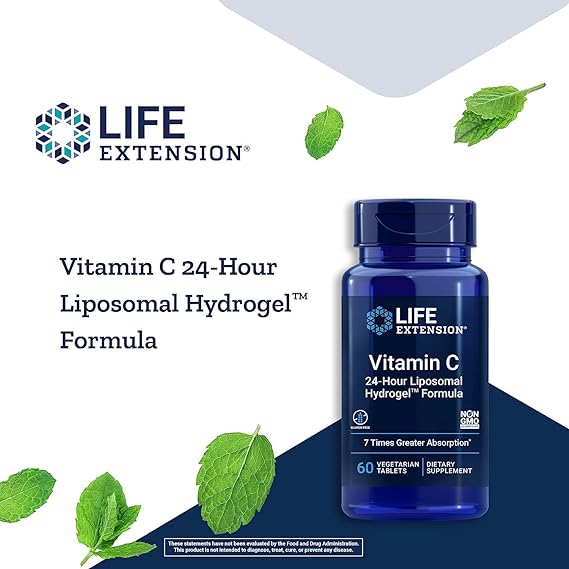 24-Hour Liposomal Vitamin C: Immune & Skin Health Formula
